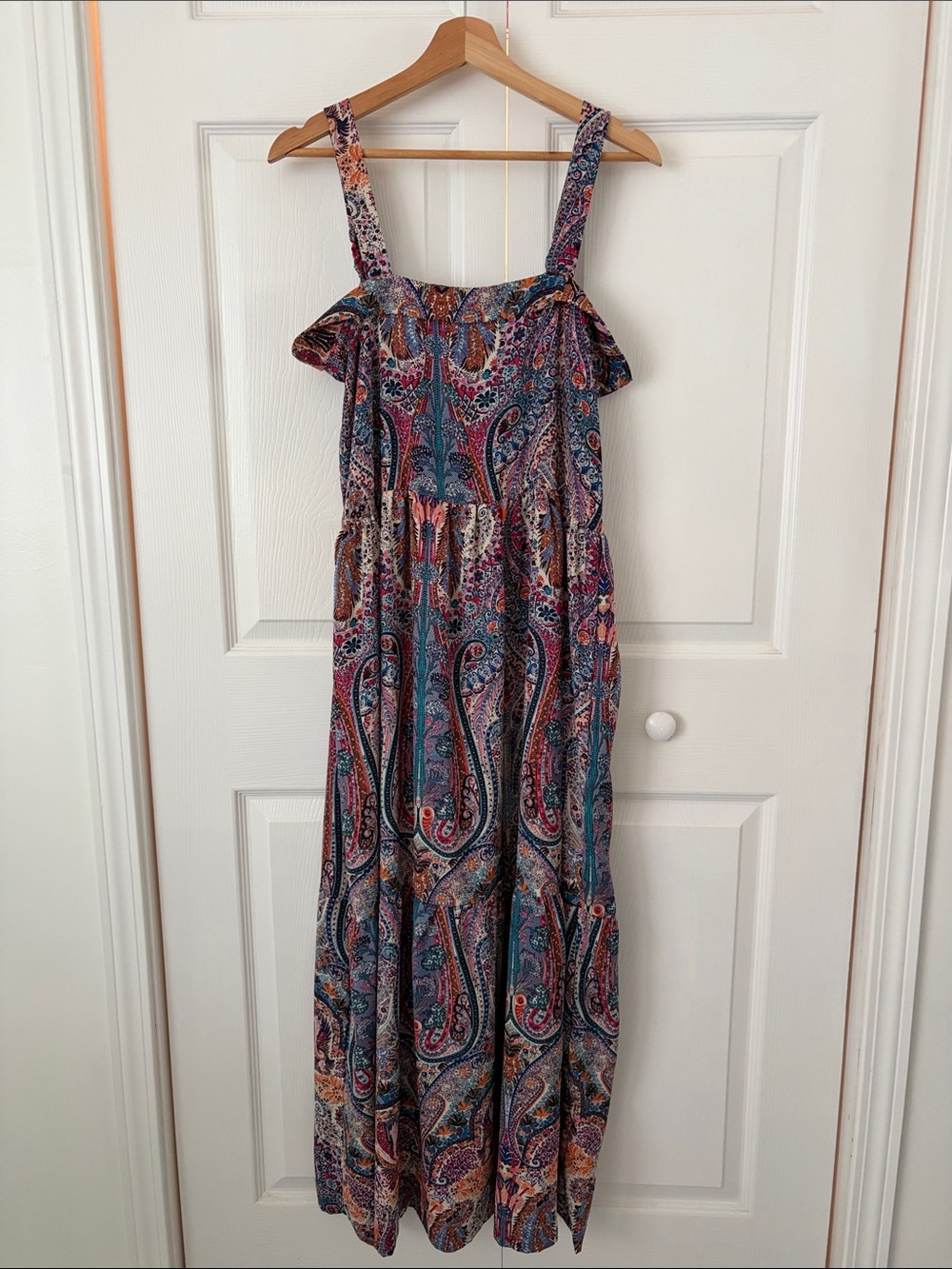 Bohemian maxi. Perfect for a summer evening date night.